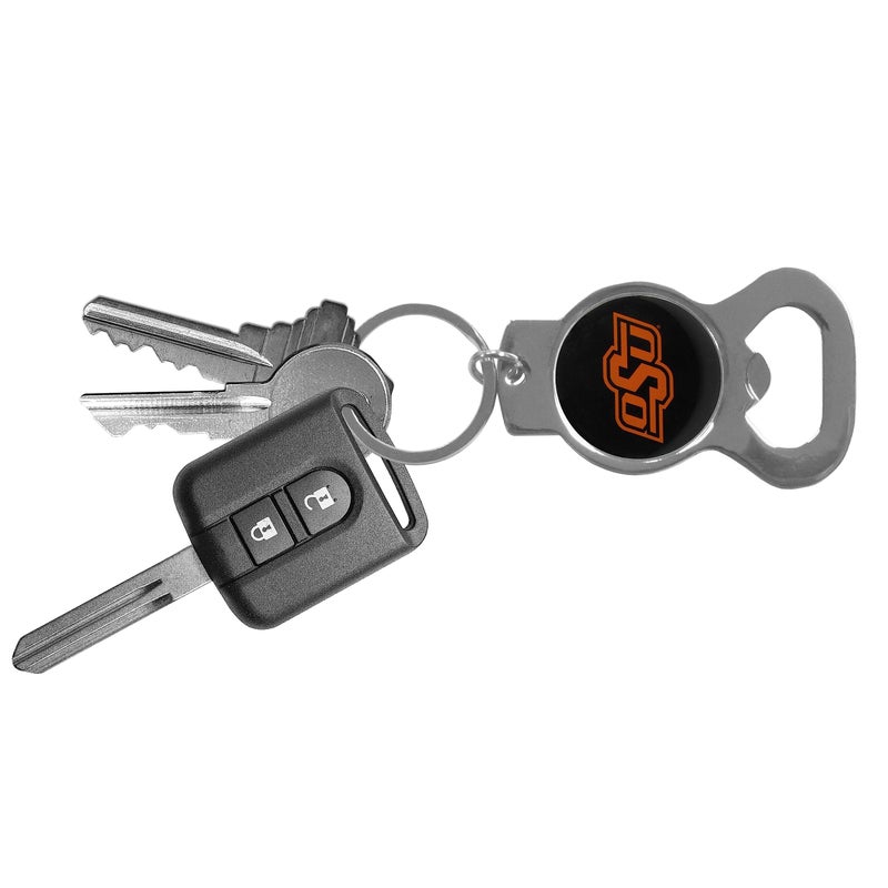 Siskiyou NCAA Siskiyou Sports Fan Shop Oklahoma State Cowboys Bottle Opener Key Chain One Size Team Color - Image 2